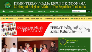 Situs Kemenag (Kementerian Agama Indonesia)
