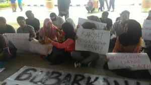 Aksi tolak wali nanggroe