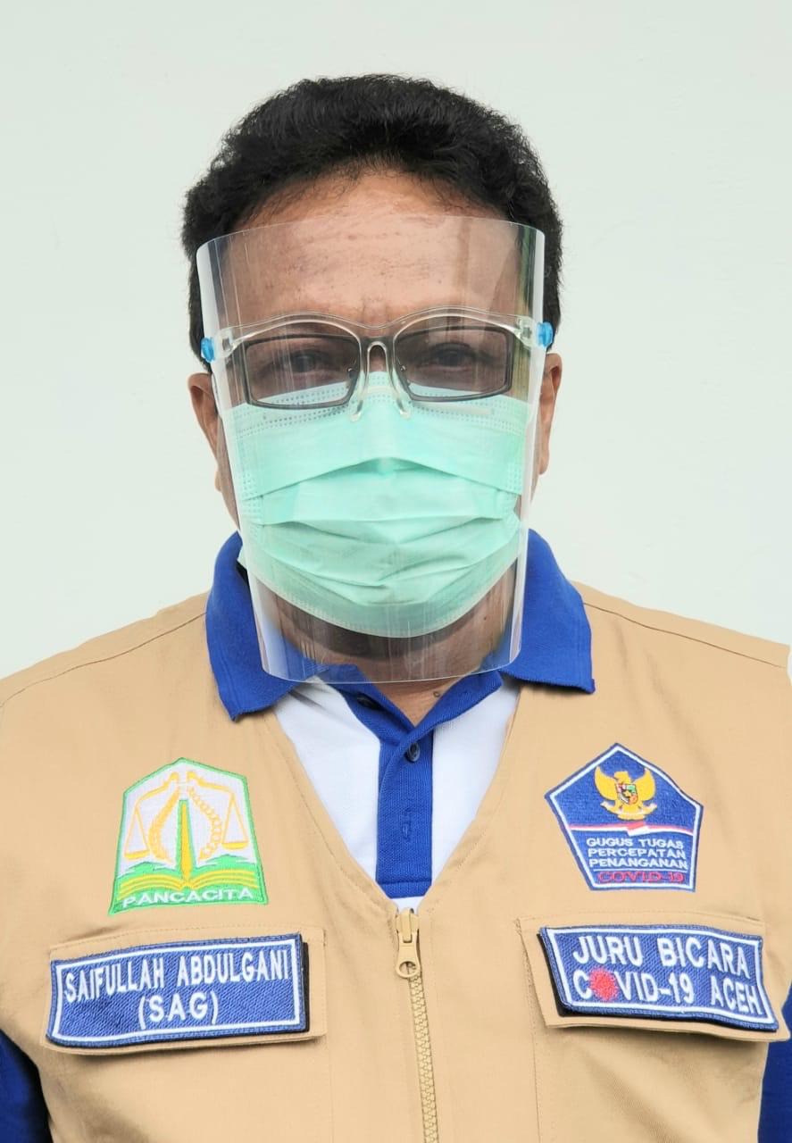 Saifullah Abdul Gani (SAG), Juru Bicara Covid-19 Provinisi Aceh