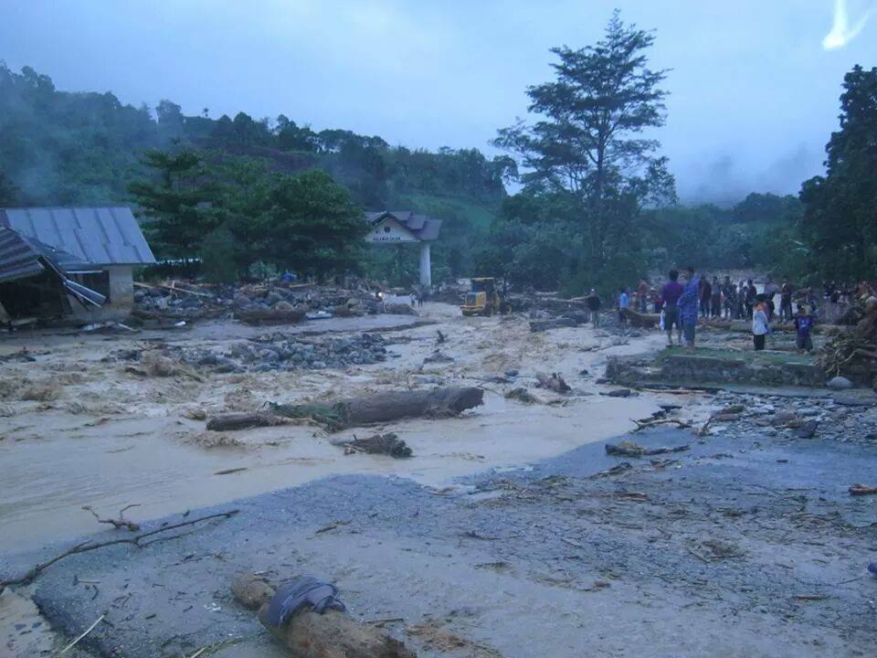 Banjir Bandang di Perbatasan Gayo Lues dan Aceh Tenggara 2