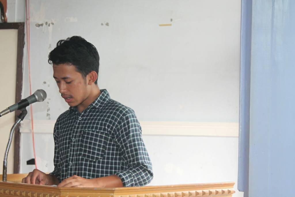 Sapriansyah Ketua Umum Himpunan Mahasiwa Bener Meriah Sumatera Utara